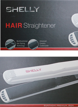 Shelly Hair Straightener White